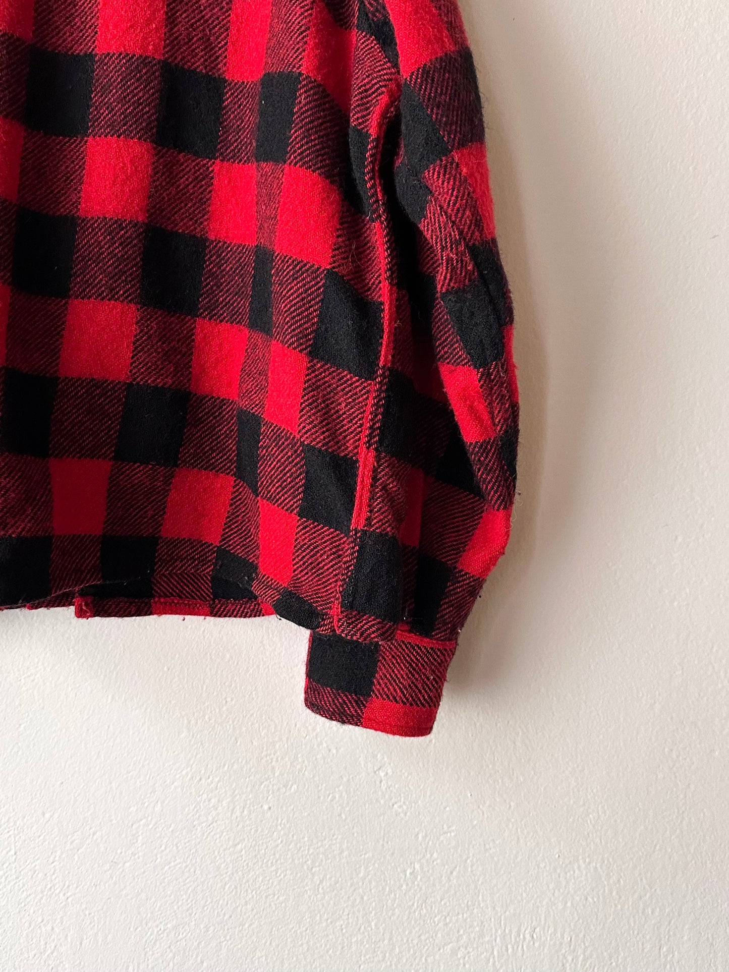 1970s Cropped wool shirt