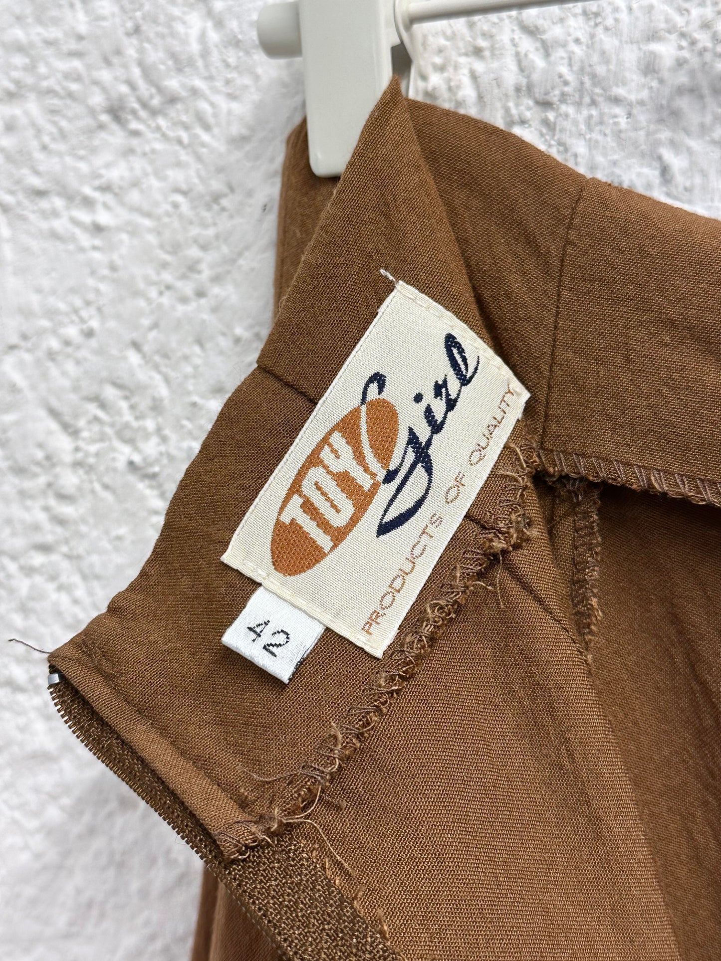 Italy super slit slacks