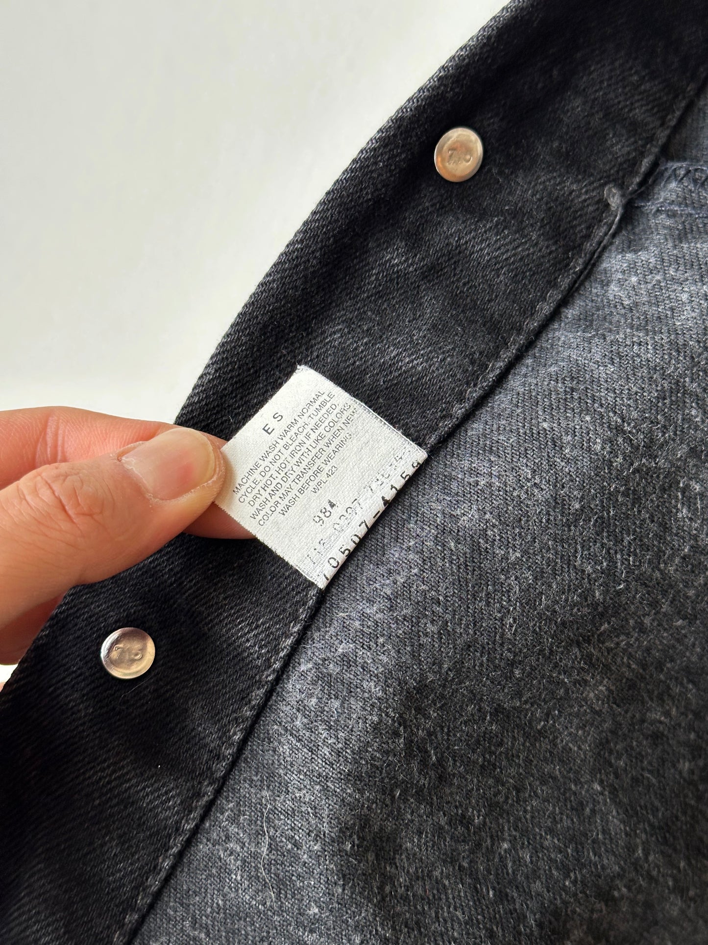 1990s Levi’s Black denim jacket