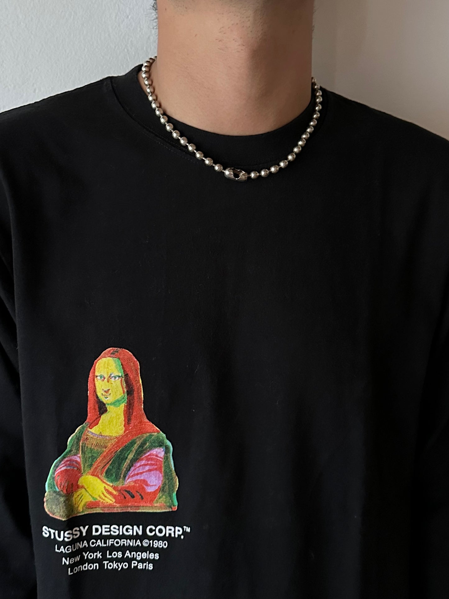 Ball chain necklace ボールチェーンネックレス ヴィンテージ ヴィンテージシルバー ヴィンテージシルバーネックレス vintage silver 925 sterling ballchain シルバー シルバーネックレス ボール イタリア イタリー Italy