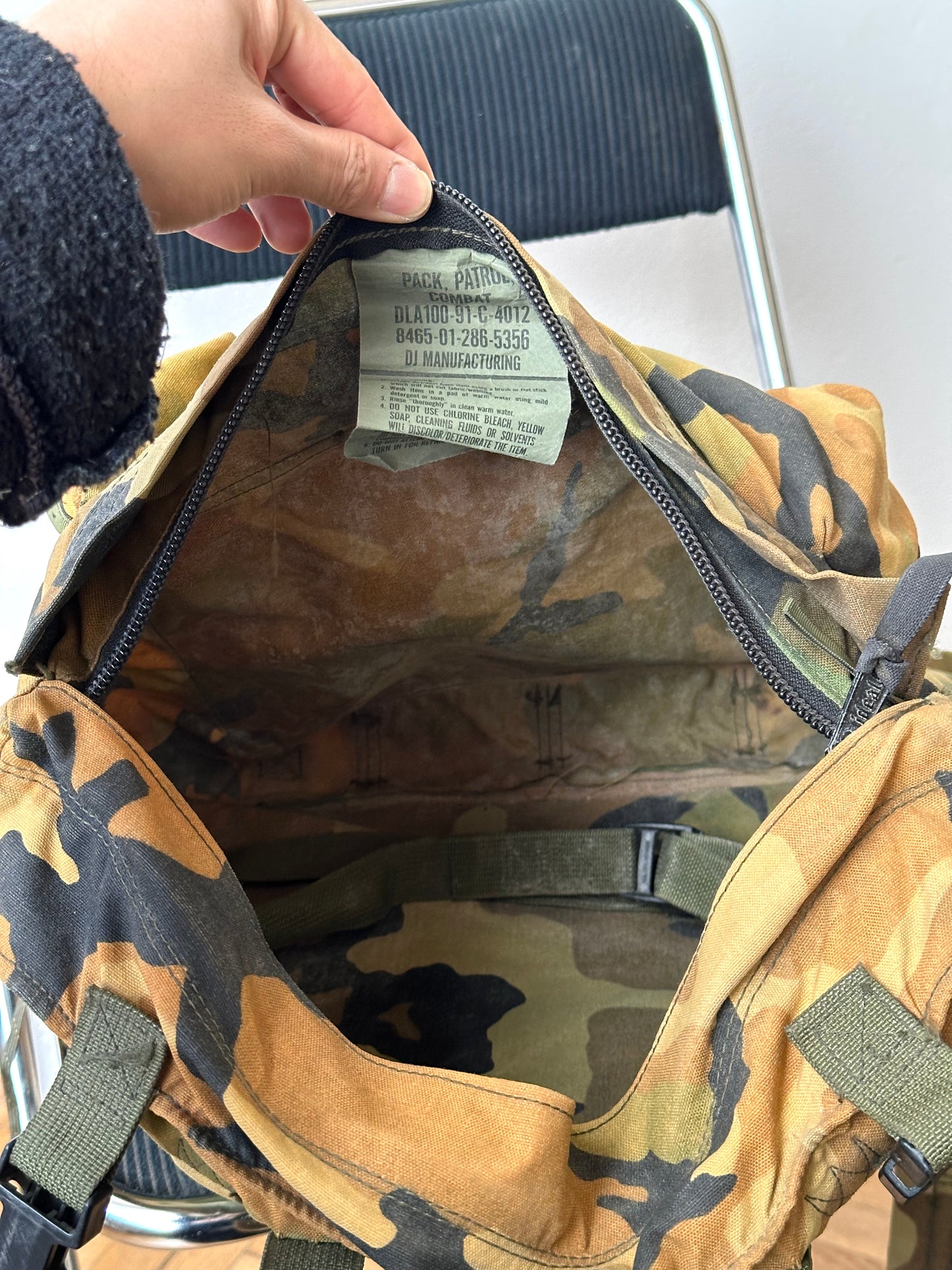 1990s US Army Patrol Combat Bag