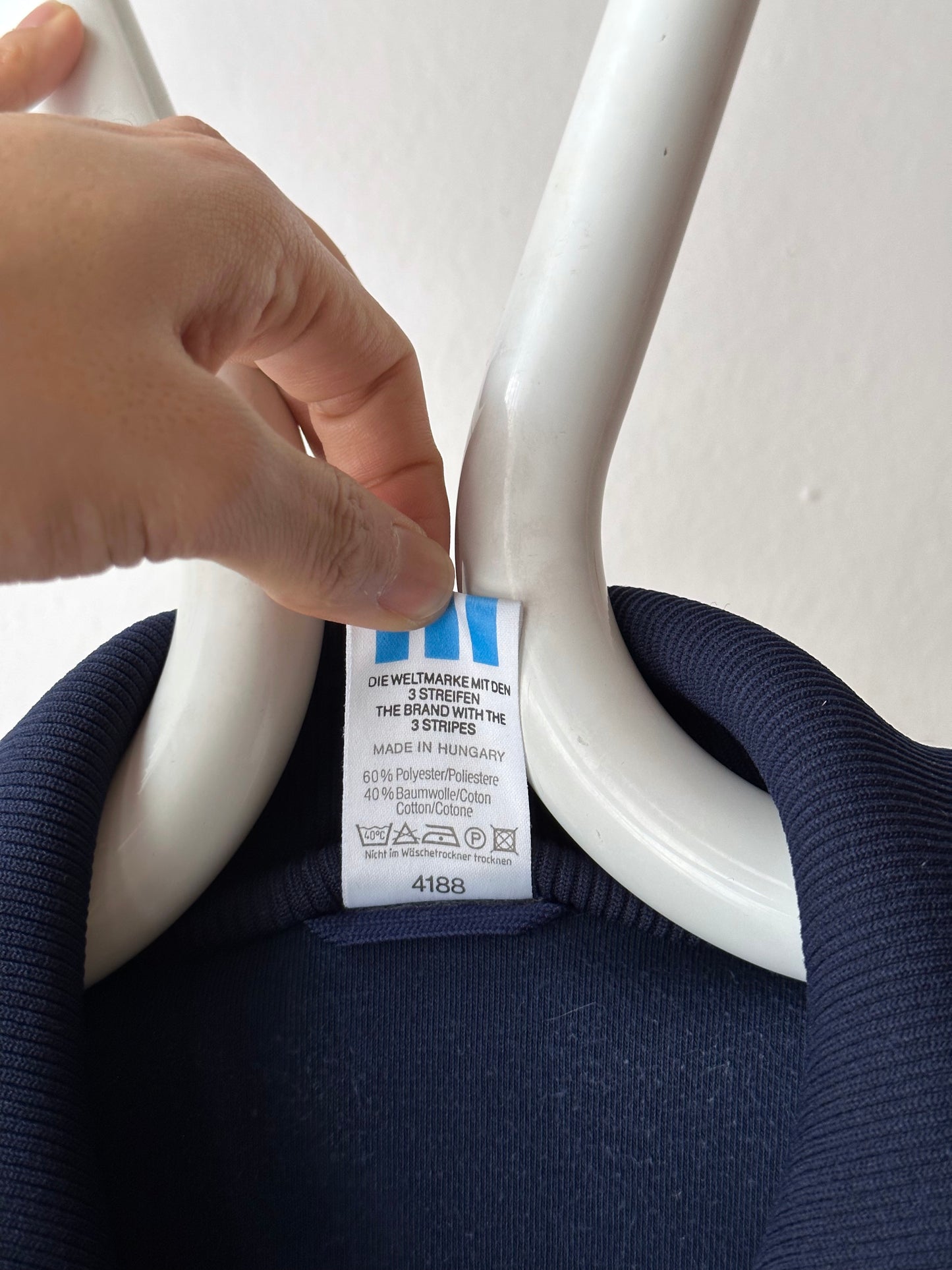 1980's Adidas vintage made in Hungary アディダス ヴィンテージ jersey ジャージ track jacket トラックジャケット 80年代