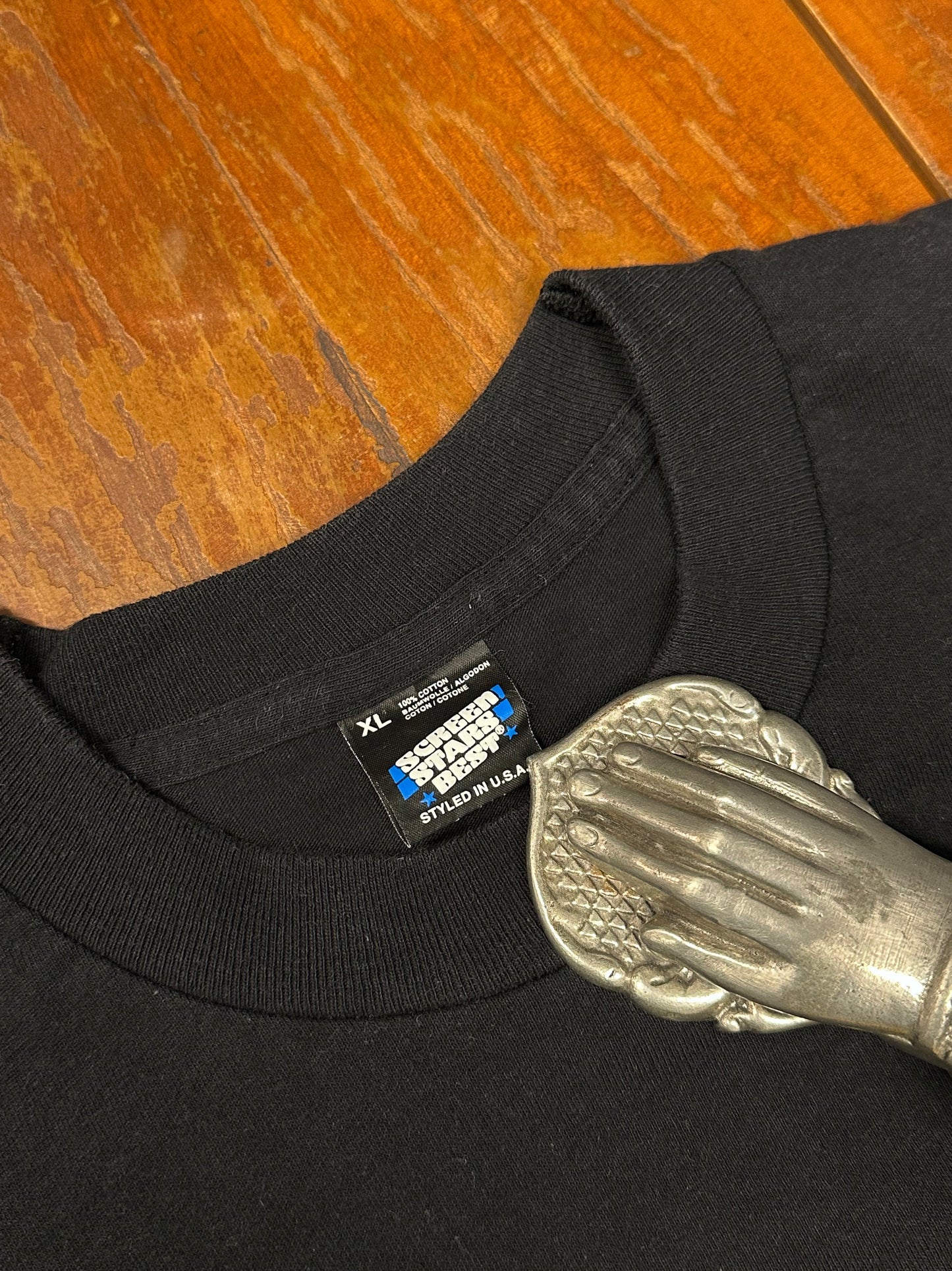 Ned's Atomic Dustbin 90's Band T-shirt Vintage T-shirt Vintage Toto Prague Praha Vintage store Vintage clothing 90年代 バンドTシャツ バンT Tee プラハ 古着屋 古着 ユーロ古着 ヨーロッパ古着 イギリス古着 Black Long sleeve ロンT