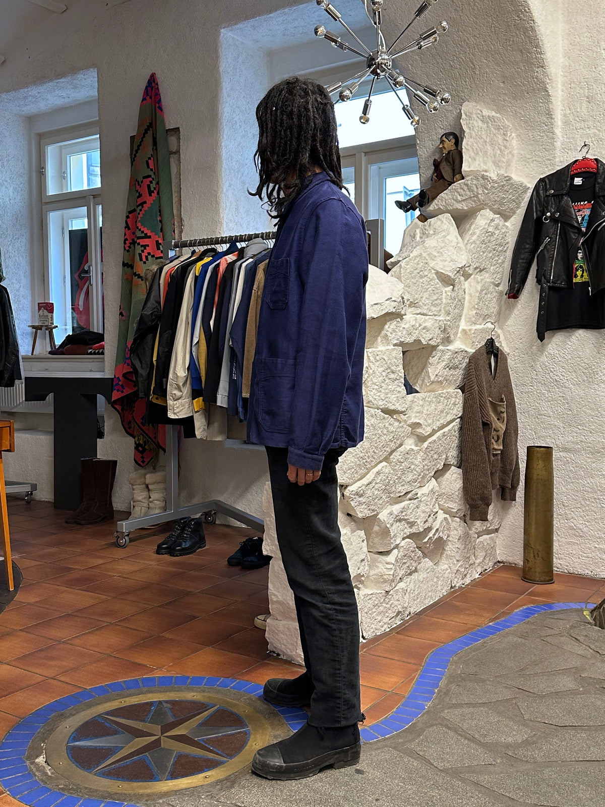 VALOR 60s 50s Vintage French workwear 60年代 50年代 Cotton Moleskin モールスキン フレンチワーク French vintage フレンチヴィンテージ Toto Prague Vintage store Vintage clothing Praha プラハ 古着屋 古着 ユーロ古着 ヨーロッパ古着 古着卸 フランス買い付け