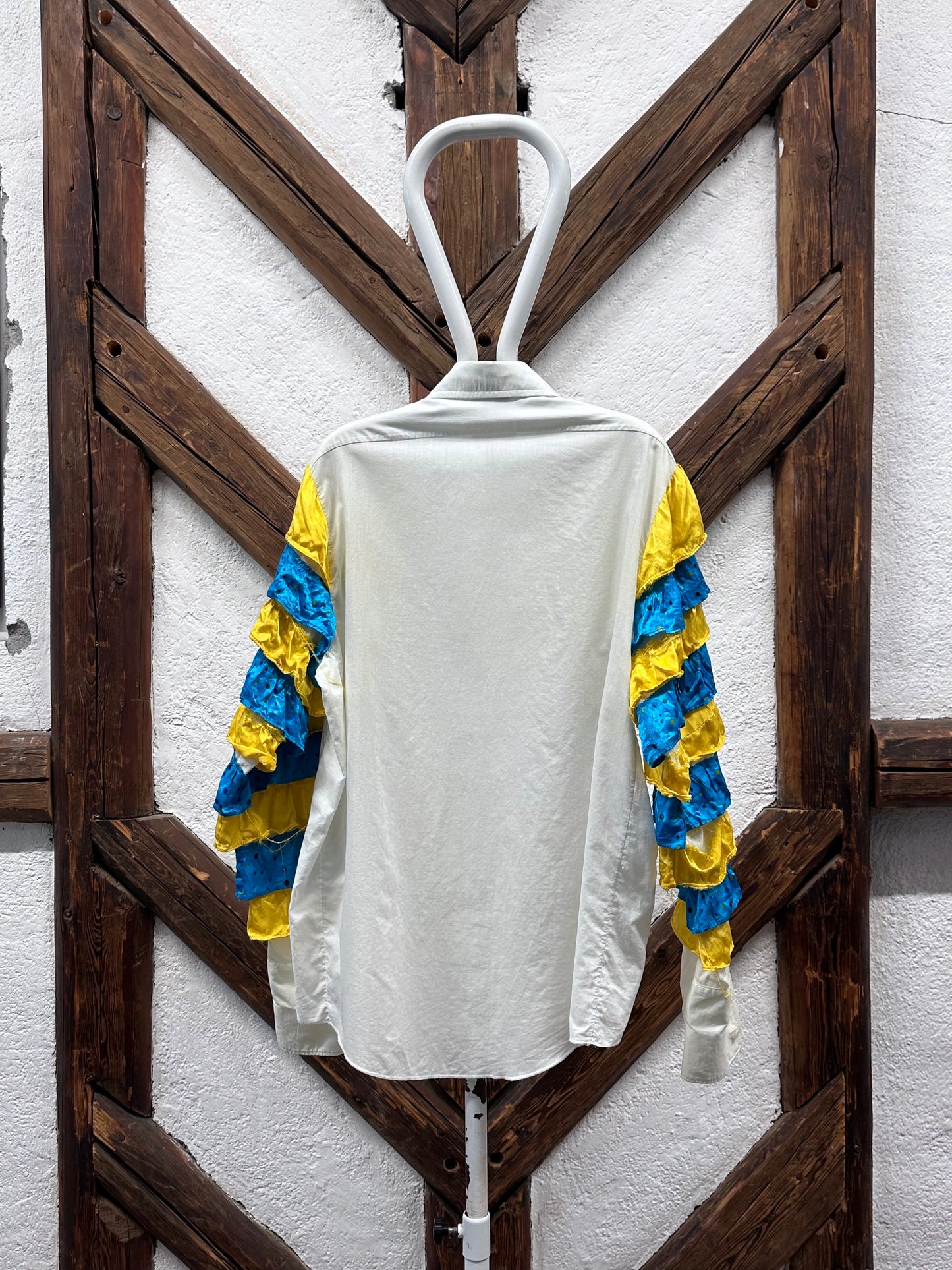 70's 70年代 Shirt Toto Praha Vintage clothing store Antique shop Prague 古着屋 アンティークショップ プラハ ユーロ古着 ヨーロッパ古着 古着卸