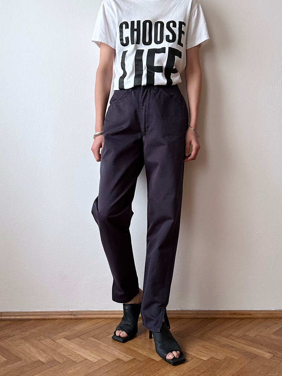 1990s katharine hamnett tapered trouser – TOTO.CZ