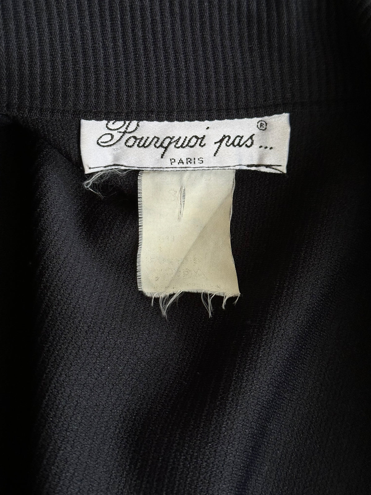 France jersey rib tailored jacket