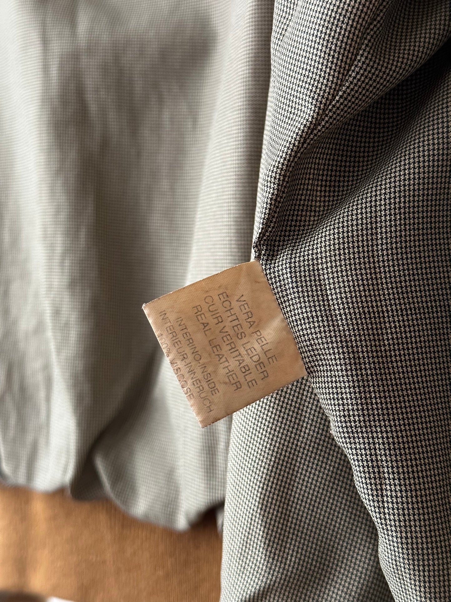 90s Leather suède jacket