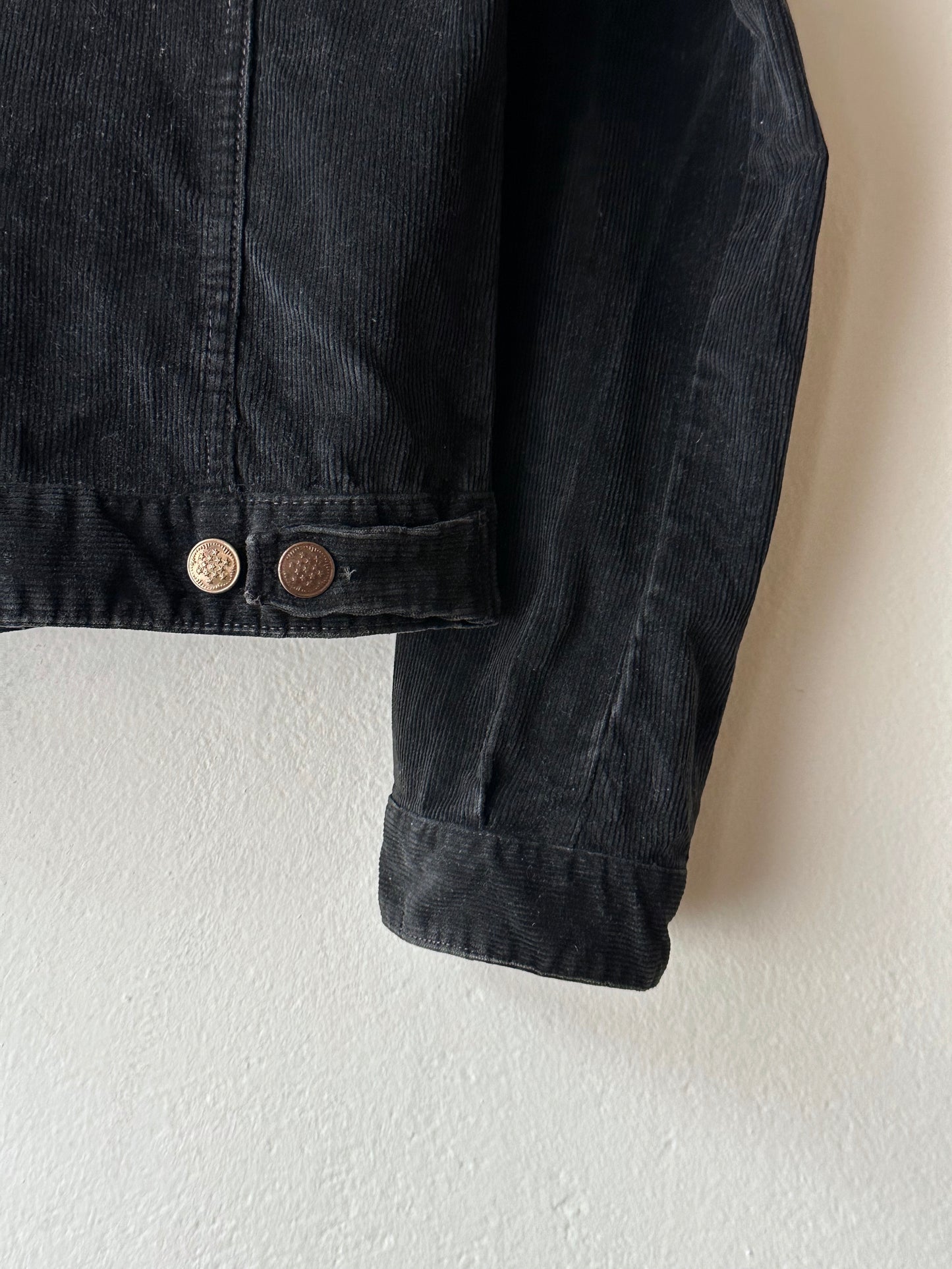 Black corduroy jacket