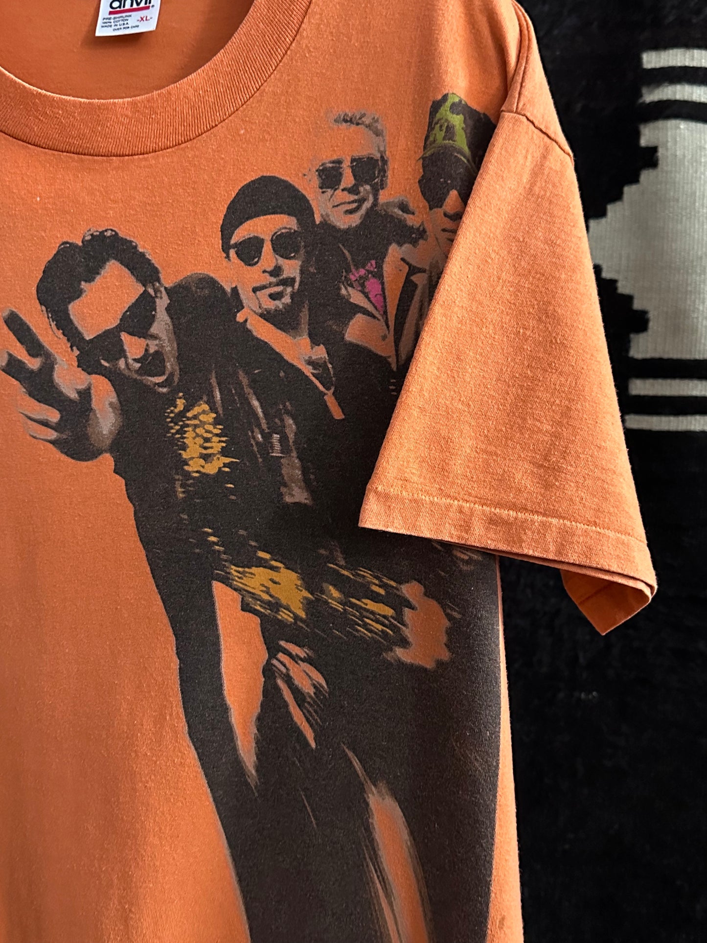 90's 1993 U2 Zooropa Band T-shirt バンド Tシャツ Tee 90年代 シングルステッチ Toto Praha Vintage clothing store Antique shop Prague 古着屋 アンティークショップ プラハ ユーロ古着 ヨーロッパ古着 古着卸