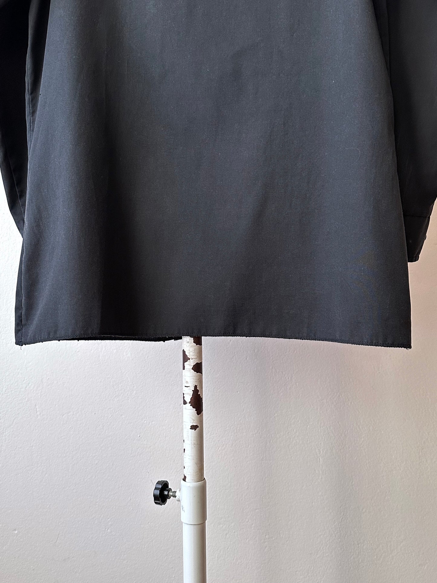 80s Black Cotton/Poly Shirt