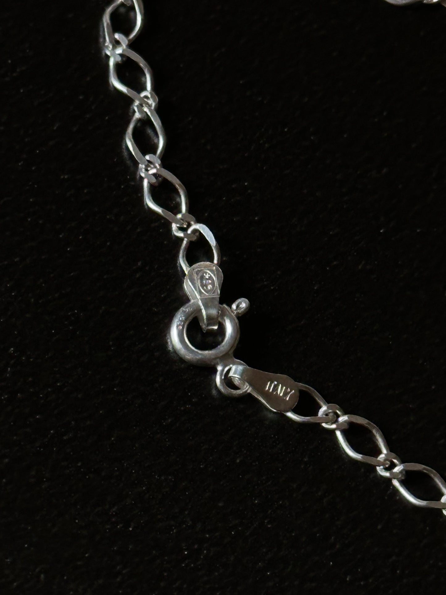 Italy 925 tiny chain necklace - weavy