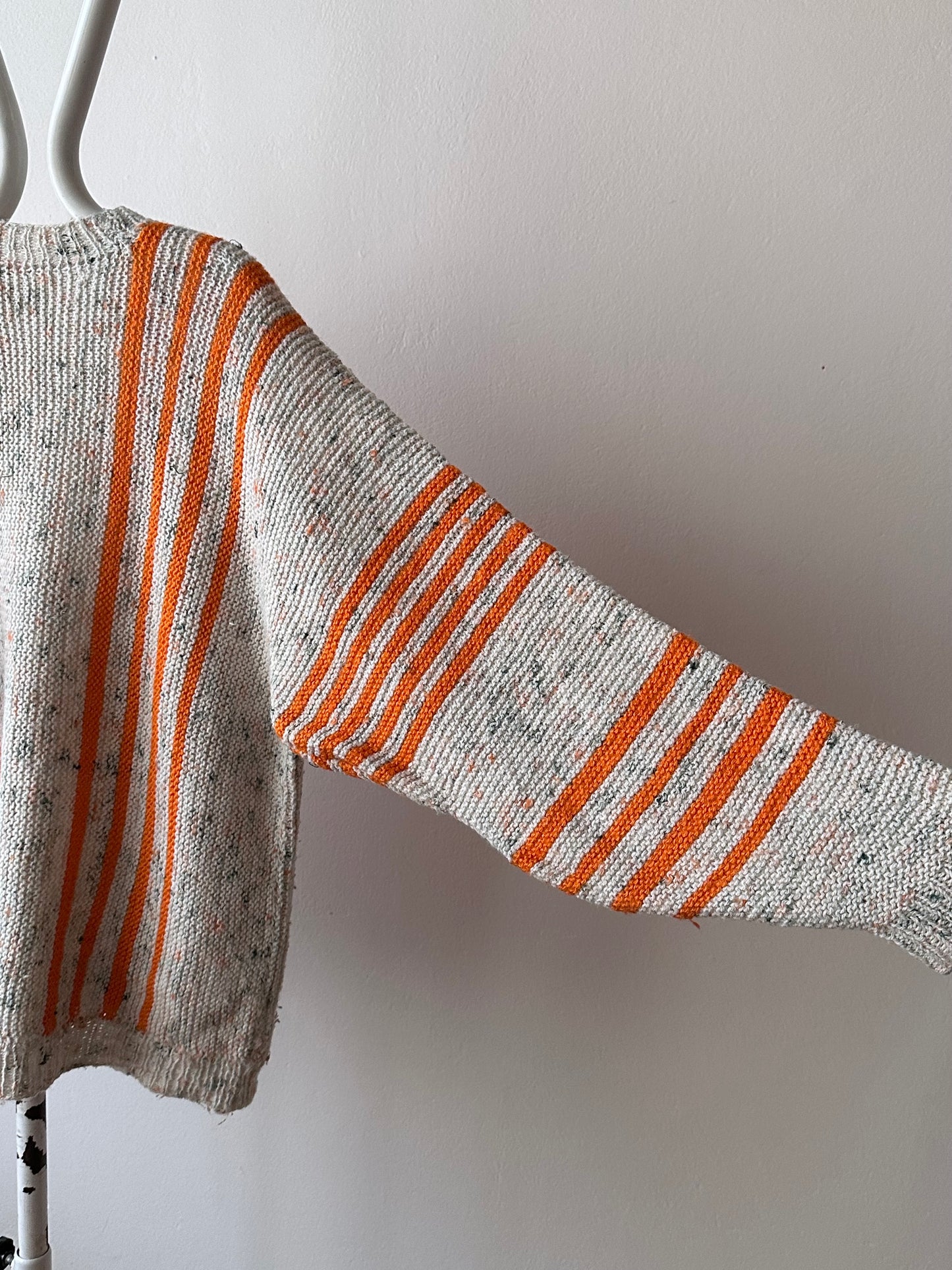 handmade acryl knit sweater