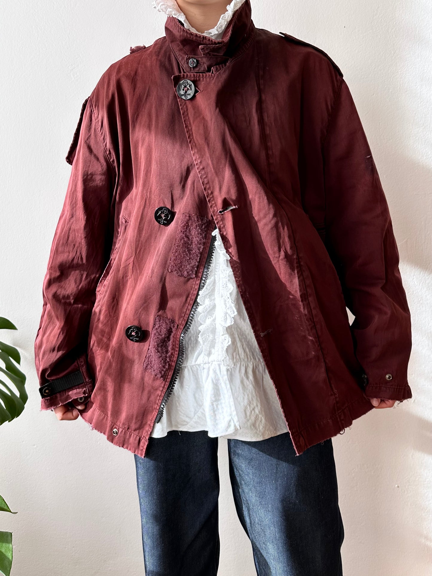 1900s German antique lace blouse