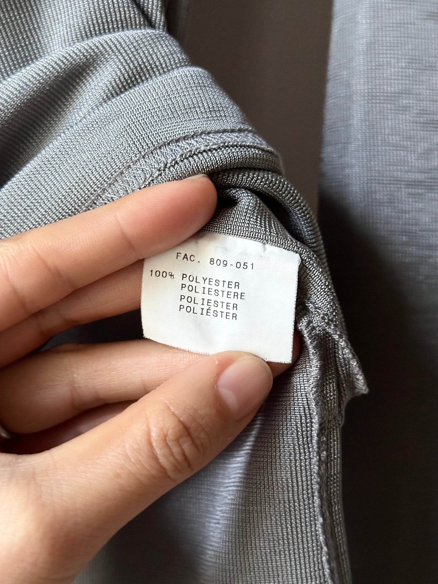 Vintage polyester tops 2-pack