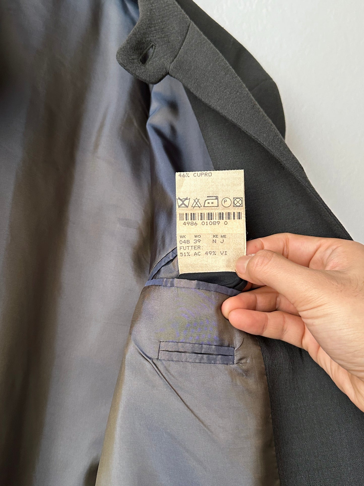 Hugo Boss Collarless jacket