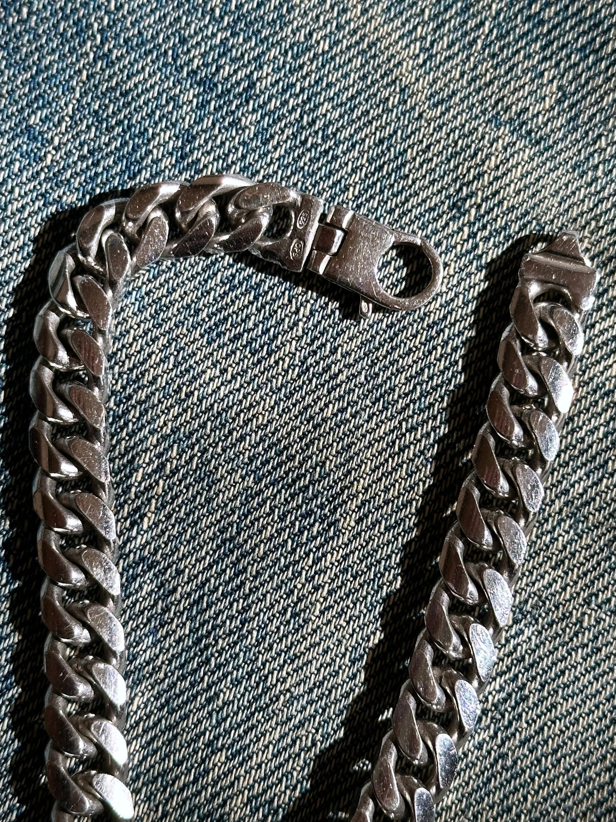 OPS curb chain bracelet Ag925