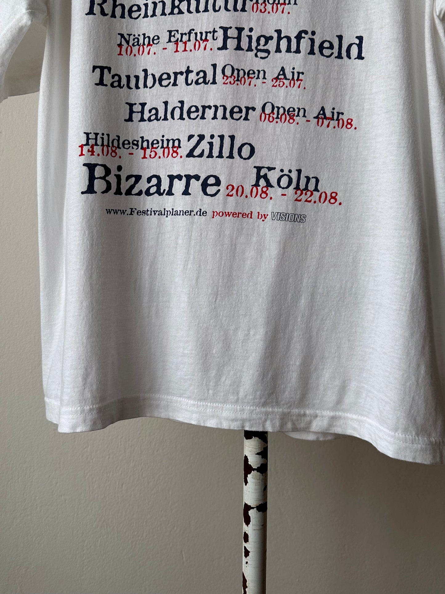 1999 Bizarre festival 90s t shirt tee band t shirt vintage 1990s 90年代 ユーロ古着 ヨーロッパ古着