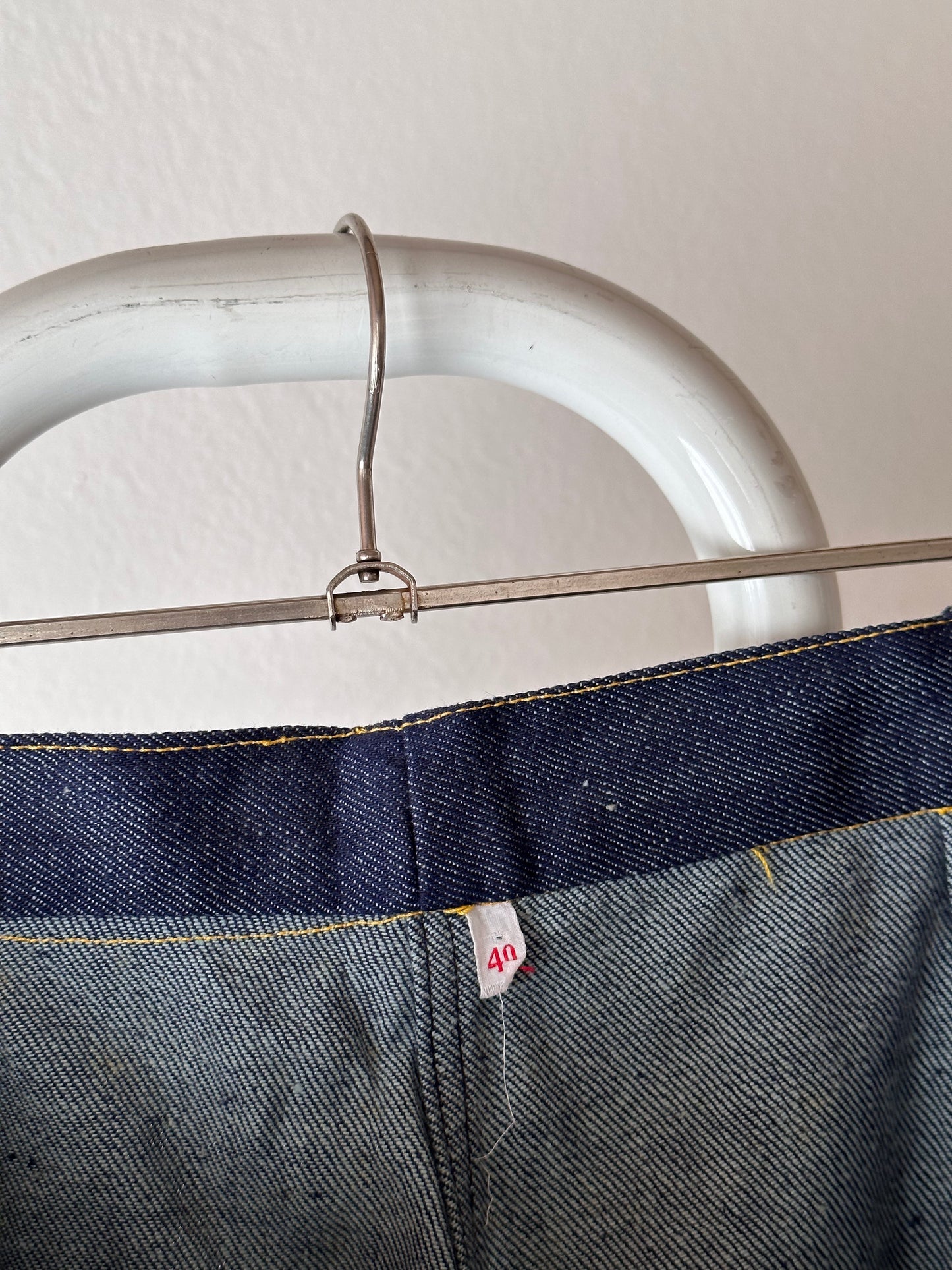 70s Denim work trouser, Dead stock -w28