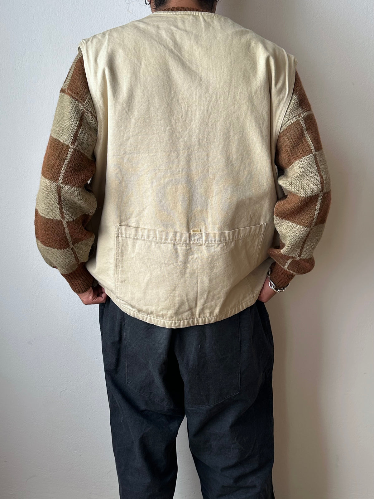 1980s Italian Alpaca blend knit jacket