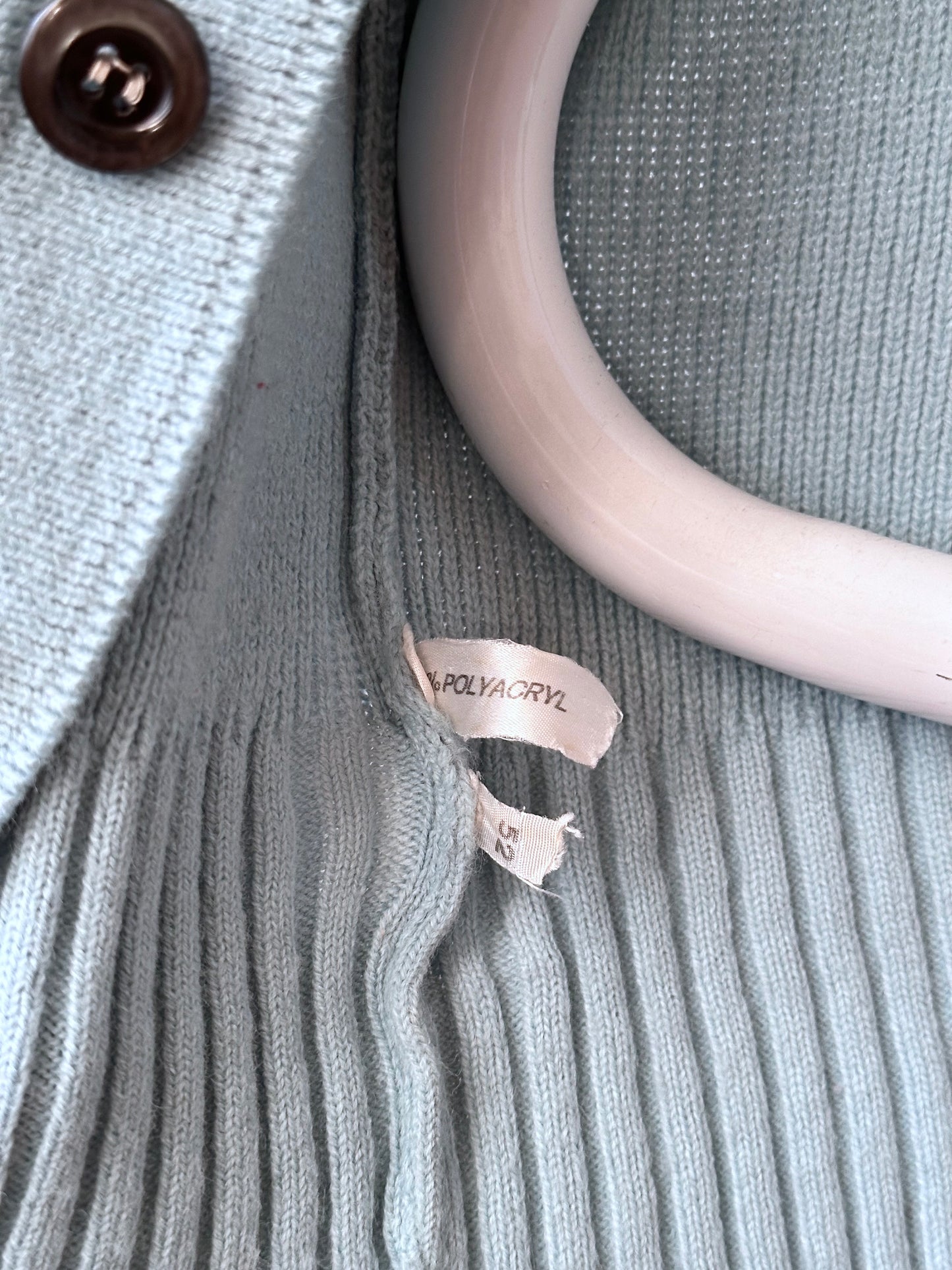 60-70s France Monte Carlo knit cardigan