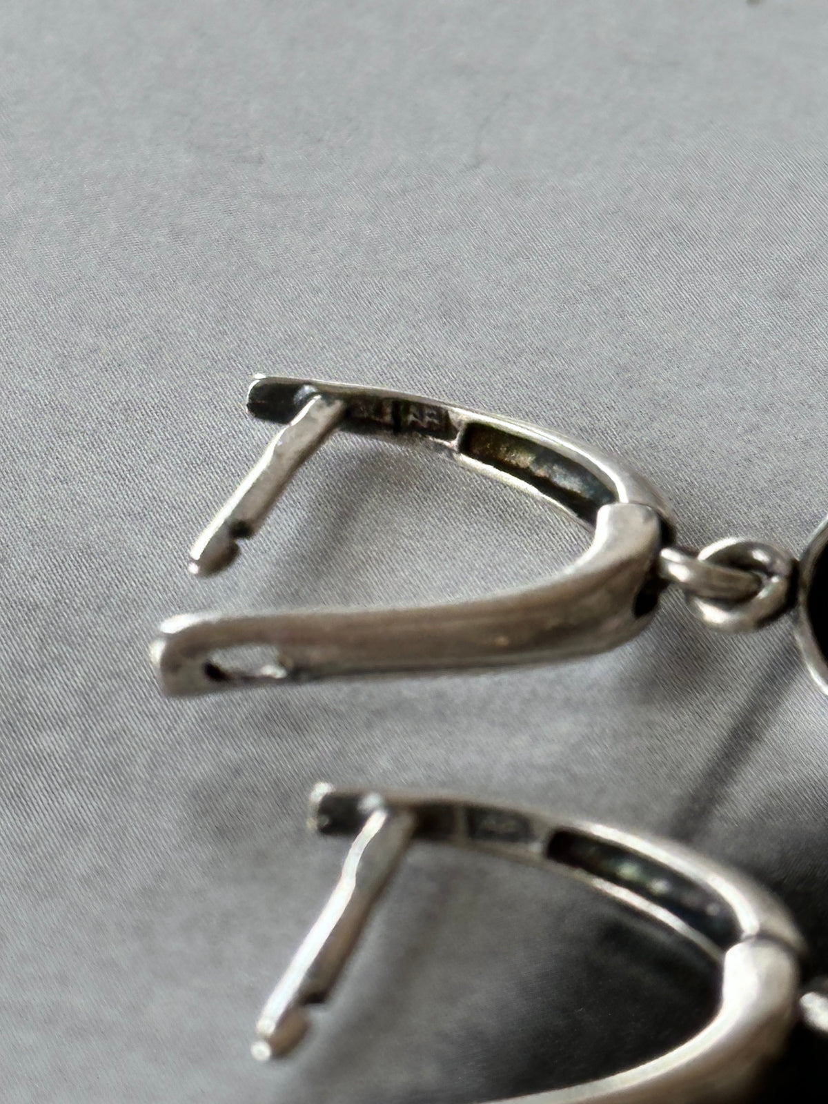 Snake earrings Ag925