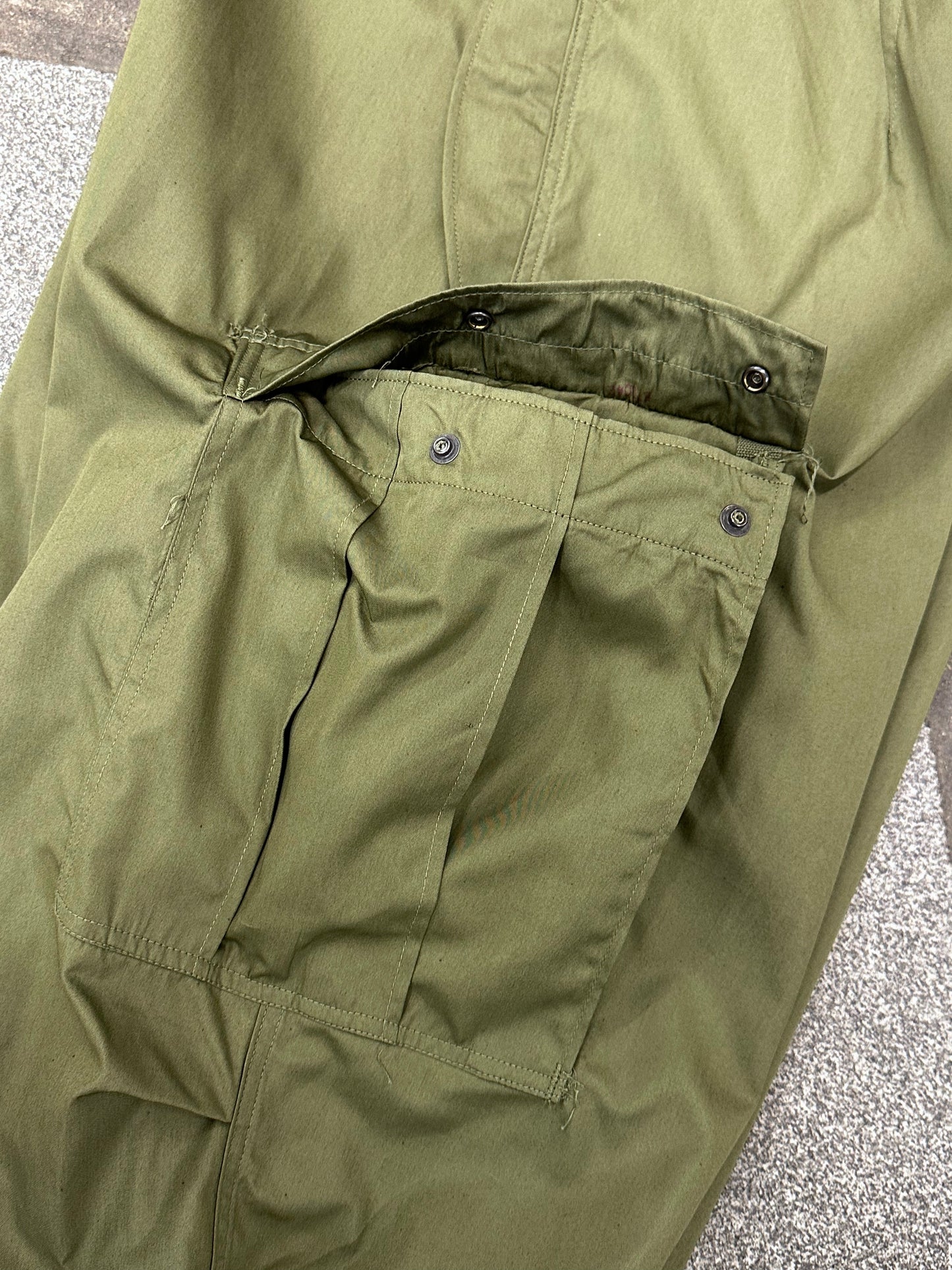 Dead stock 1950's us army m1951 arctic trousers