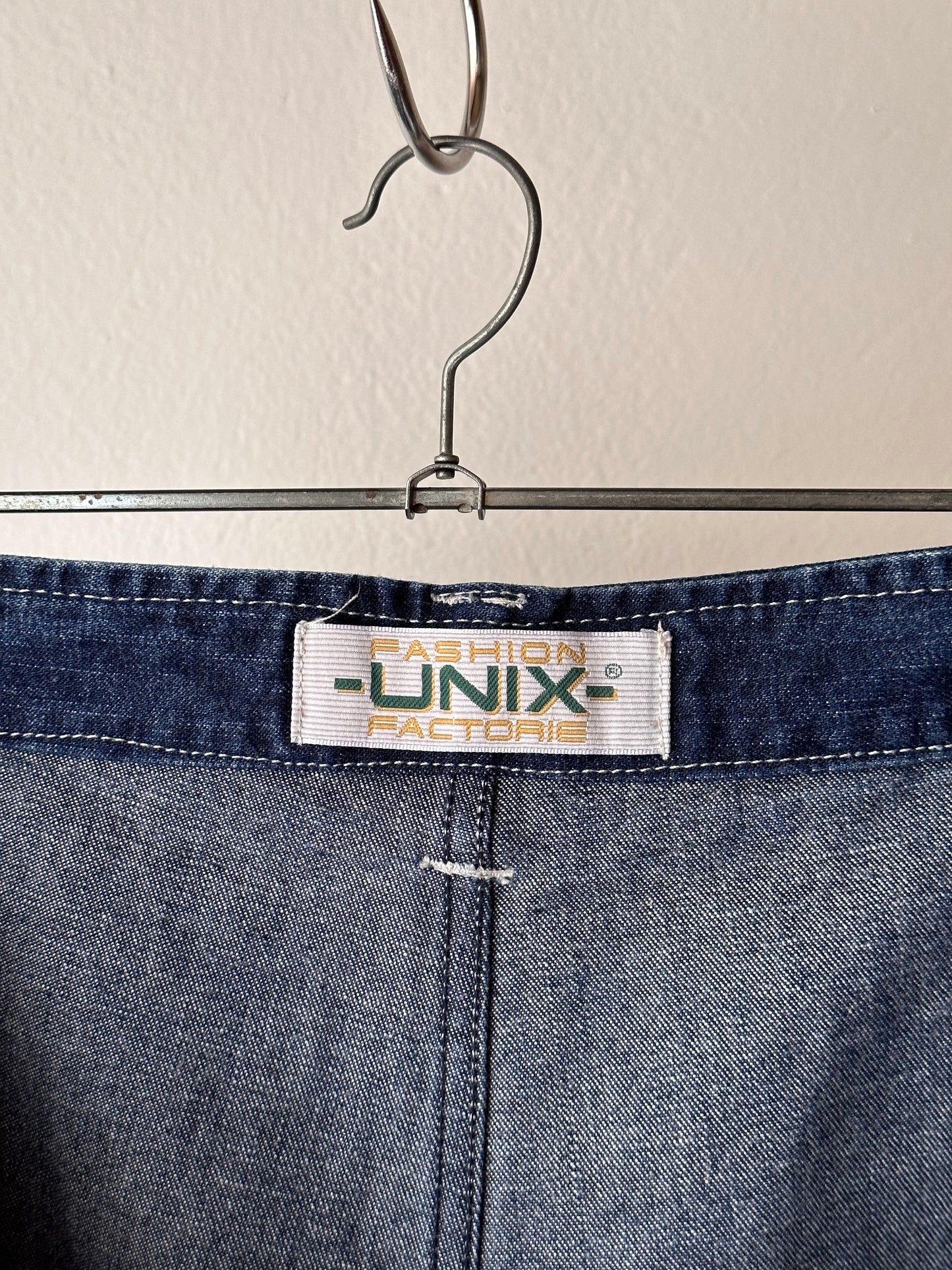 90's Vintage denim shorts 90年代 デニム ショーツ Praha Prague Vintage store プラハ 古着屋 ユーロ古着 ヨーロッパ古着