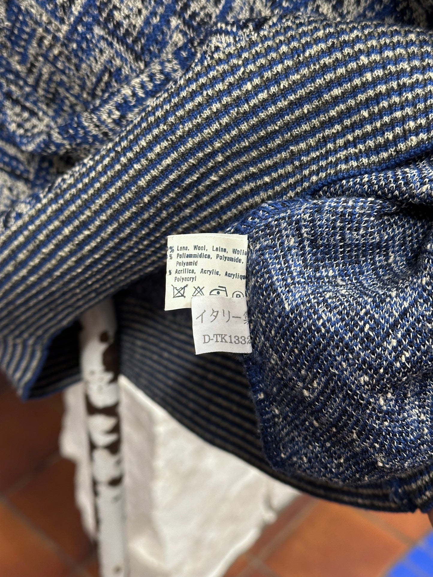 90's MISSONI SPORT 90年代 Toto Praha Vintage clothing store Prague プラハ 古着屋 古着 Made in Italy イタリア製 イタリア古着 ミッソーニ ヴィンテージ ユーロ古着 ヨーロッパ古着 ニット