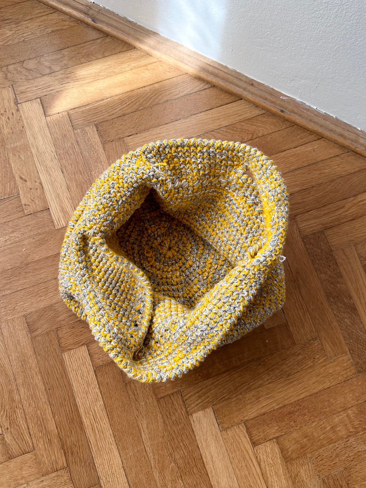 handmade buckets bag