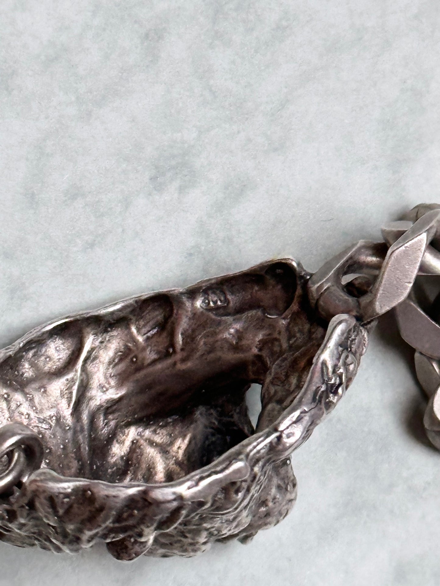 silver 800 leo bracelet