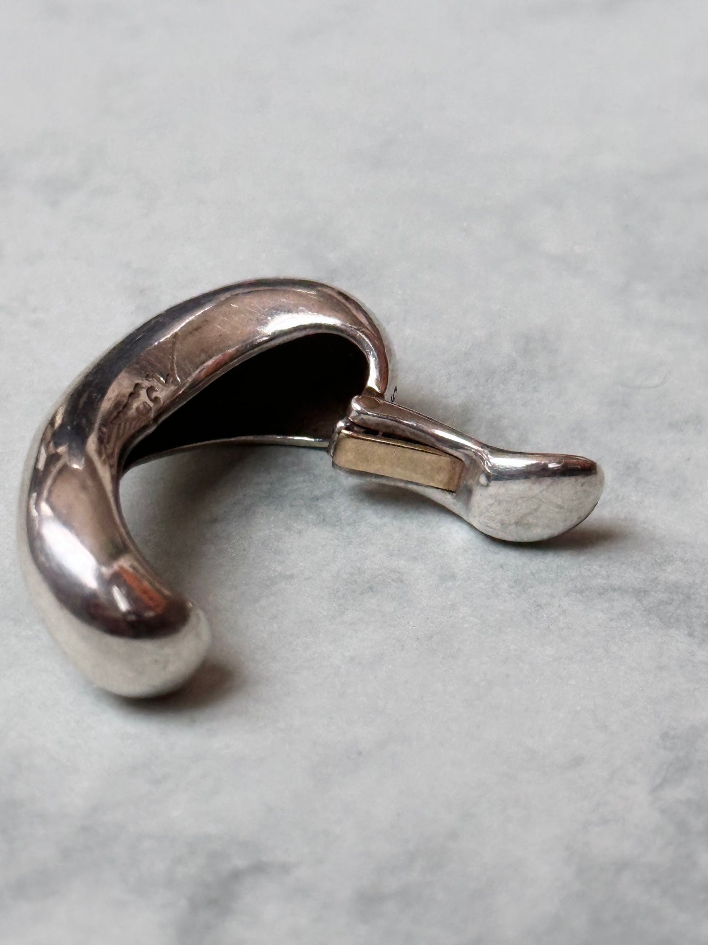 90s Georg Jensen earcuff by Minas Spiridis