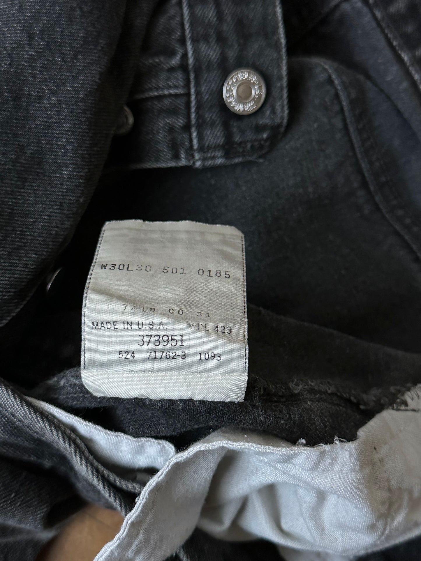 90s Levi's BLACK USA - w29