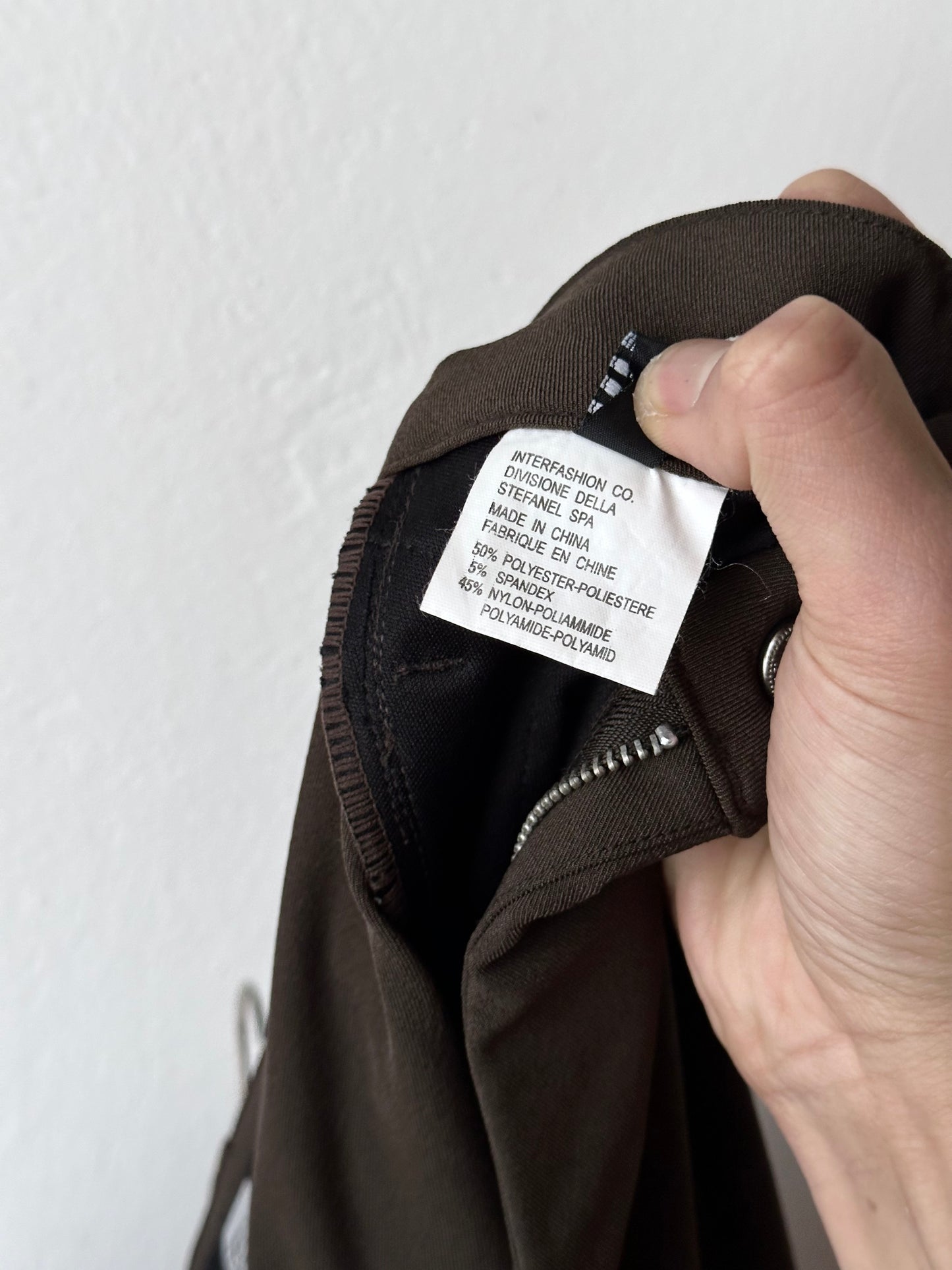 MARITHÉ+FRANÇOIS GIRBAUD khaki cargo skirt