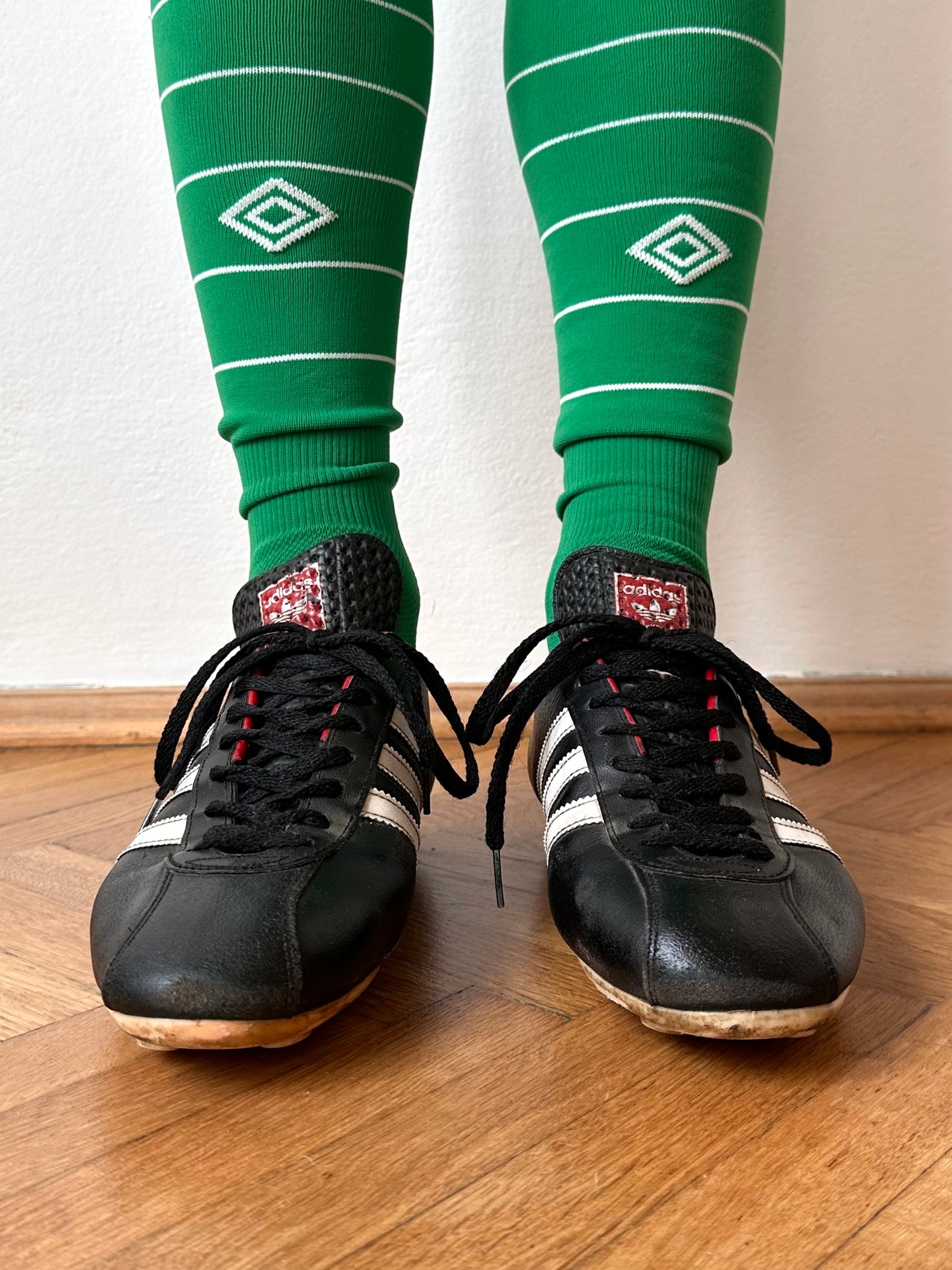 70s Adidas football boots made in West-Germany, SZ 8h (26.5cm-27cm)