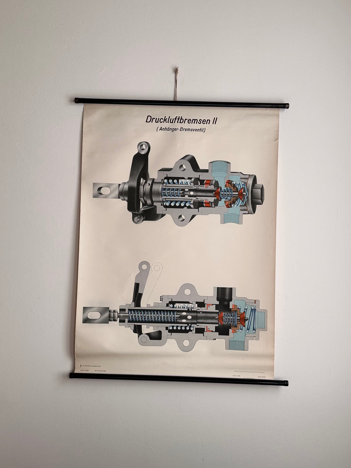 1960s VWV school chart of Air Brake Ⅱ