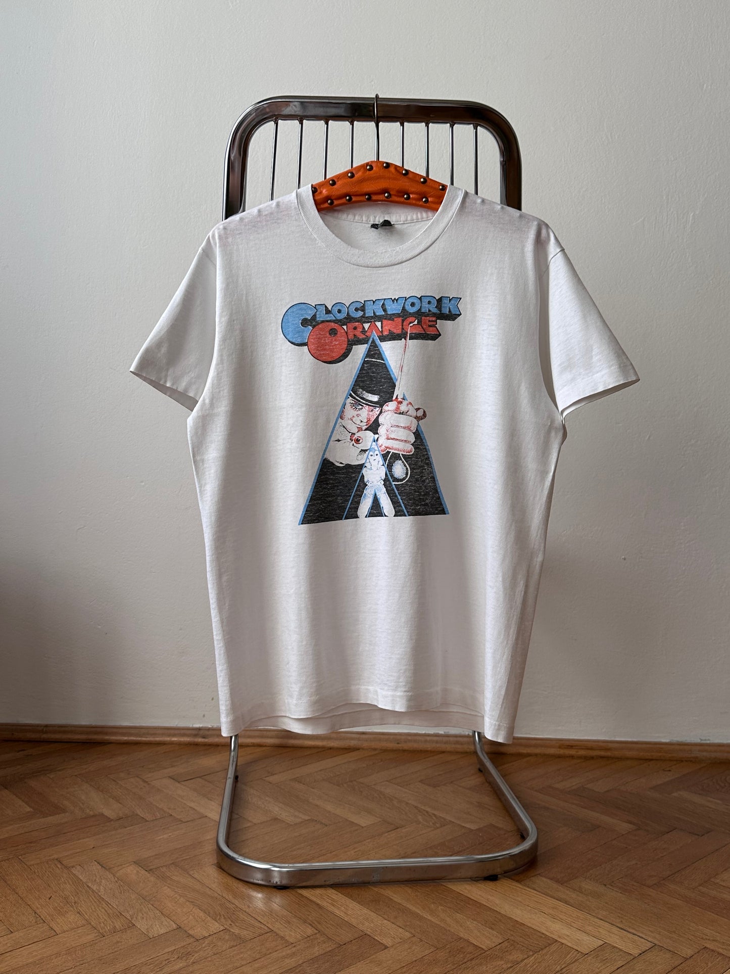 90’s A Clockwork Orange 時計仕掛けのオレンジ 90年代 映画 Movie Toto Praha Prague Vintage clothing store 古着屋 古着 T-shirt Tシャツ 映画Tシャツ Tシャツ Tee