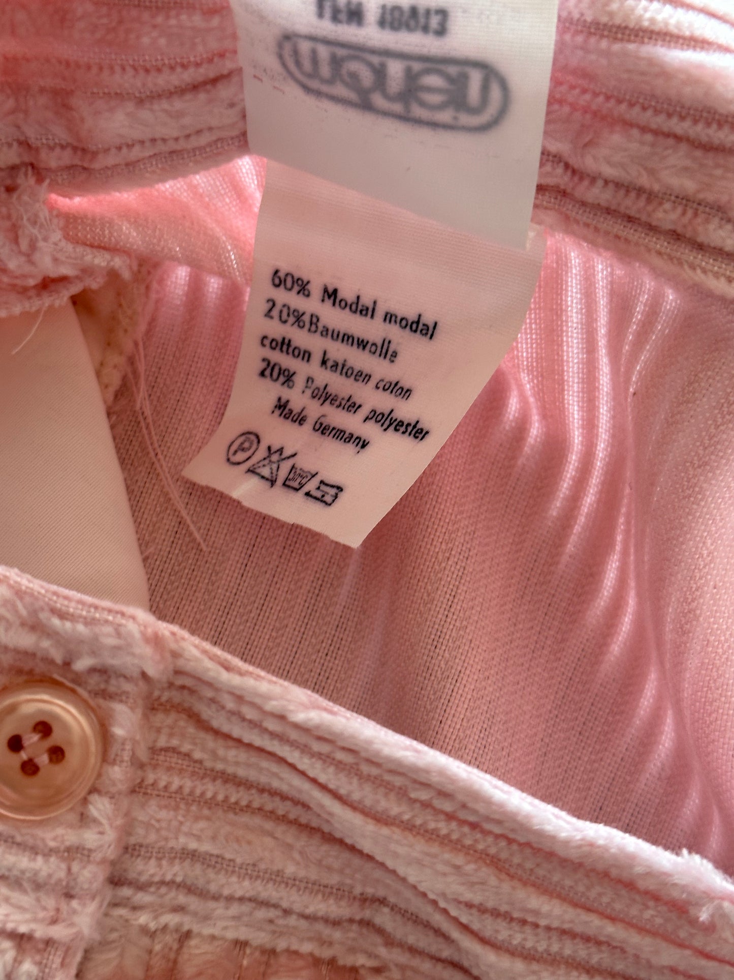 velours cords pink / W29