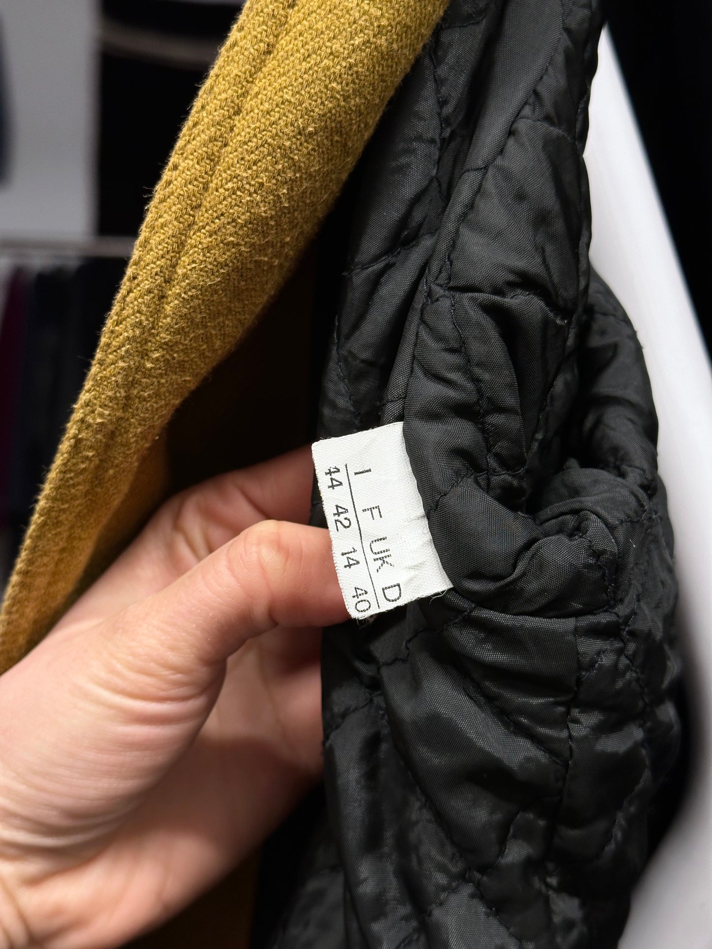 Italy unique yamabuki tailored jacket