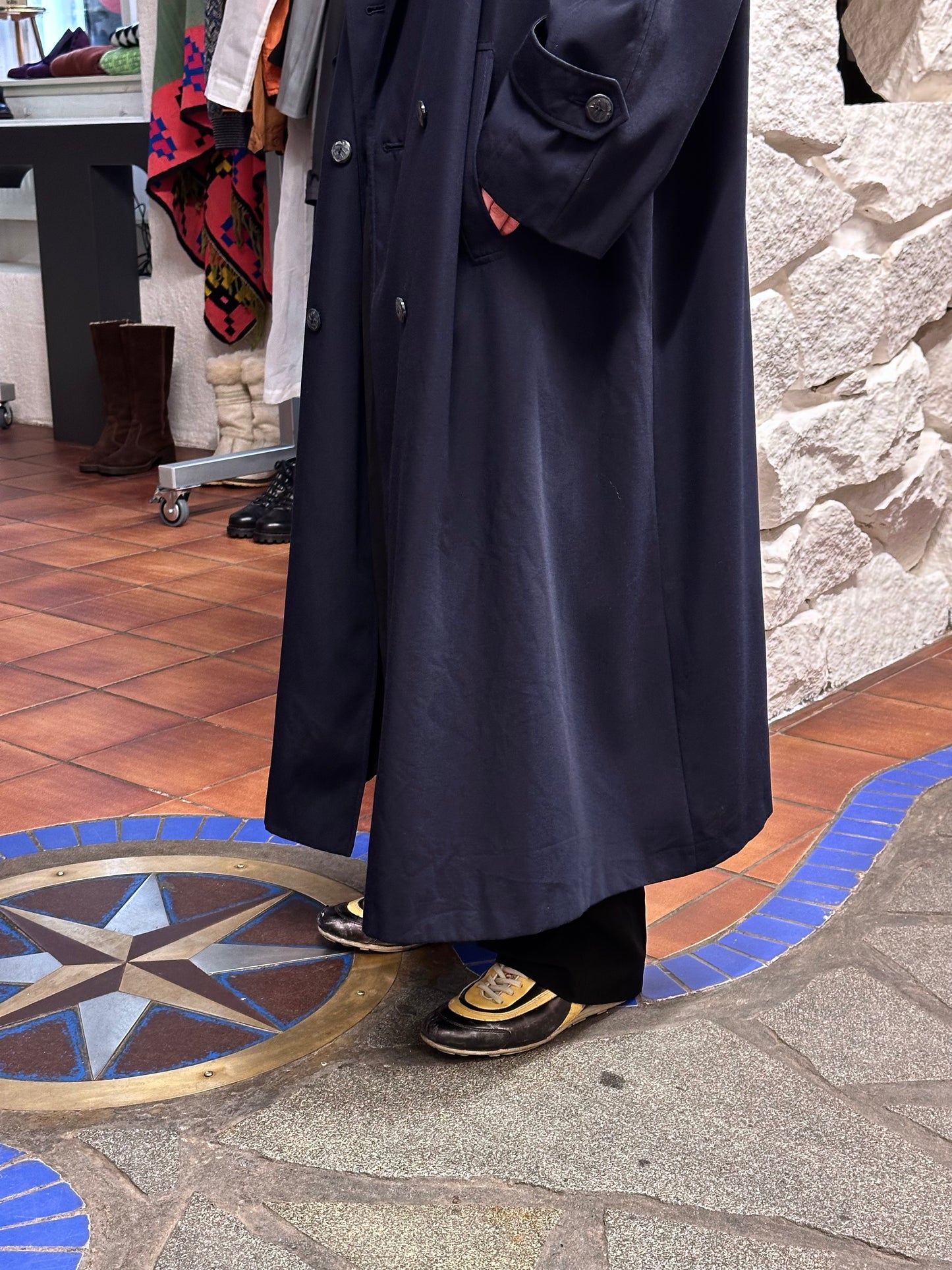 90s German beautiful spring coat