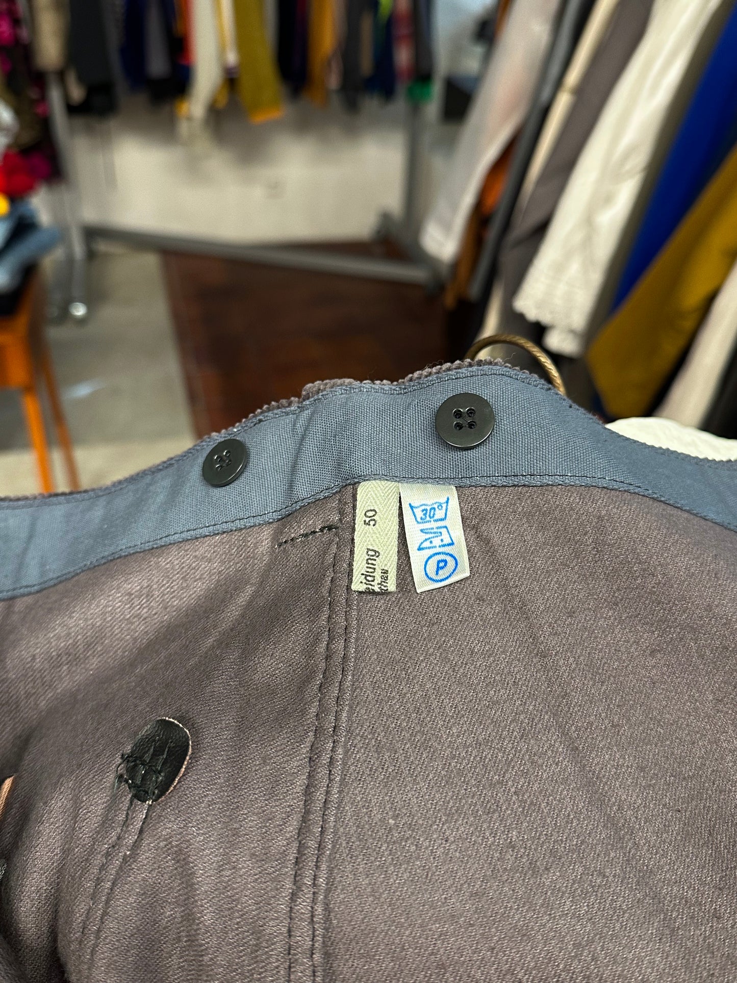 60's 60年代 VEB East Gemany 旧東ドイツ Work trousers corduroy コーデュロイ Toto Praha Prague Vintage clothing store 古着屋 古着 ユーロワーク ユーロ古着 ヨーロッパ古着 Dead stock デッドストック Antique store Antique shop アンティークショップ