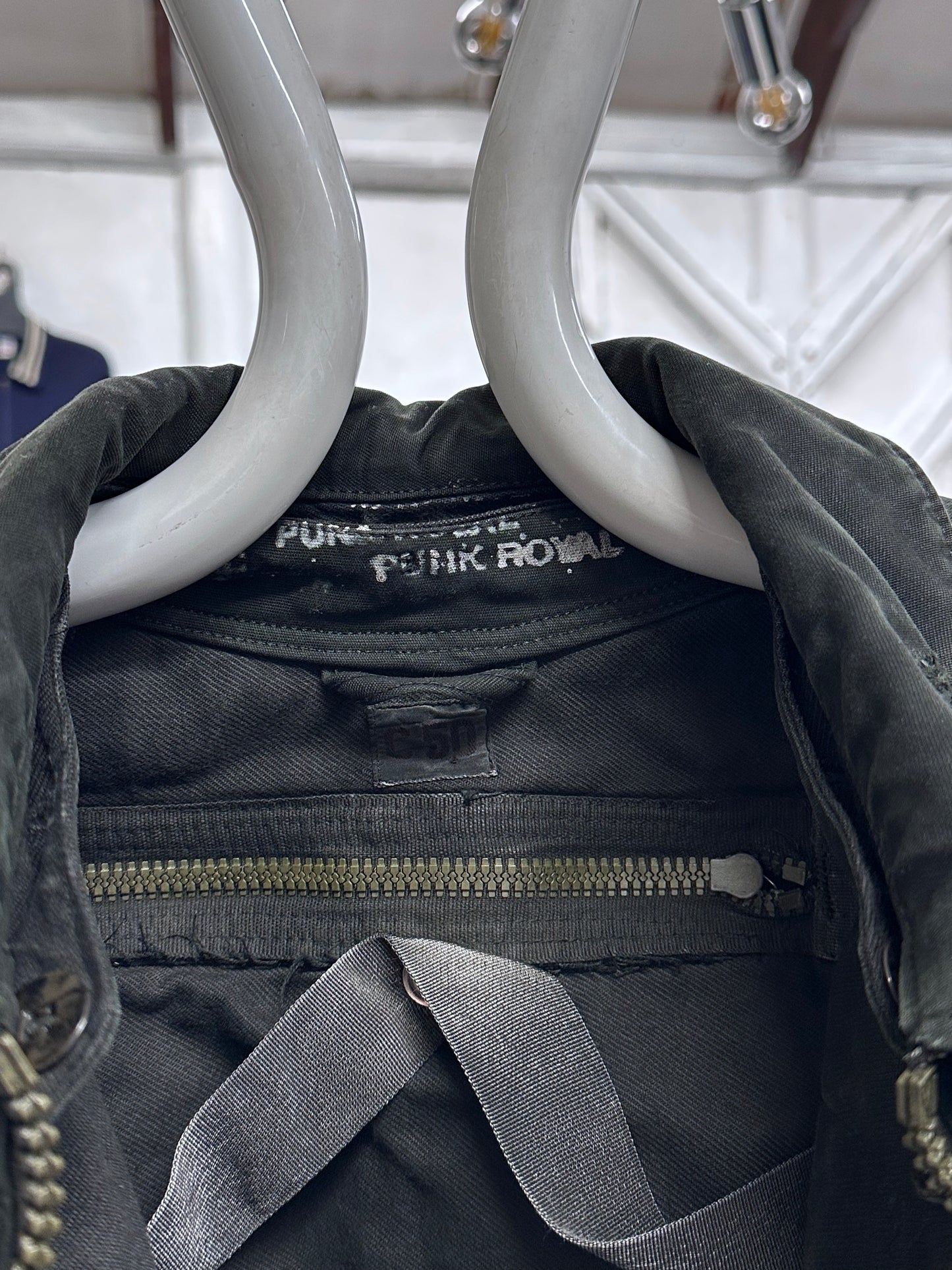 1960-70s Swedish military tanker jacket