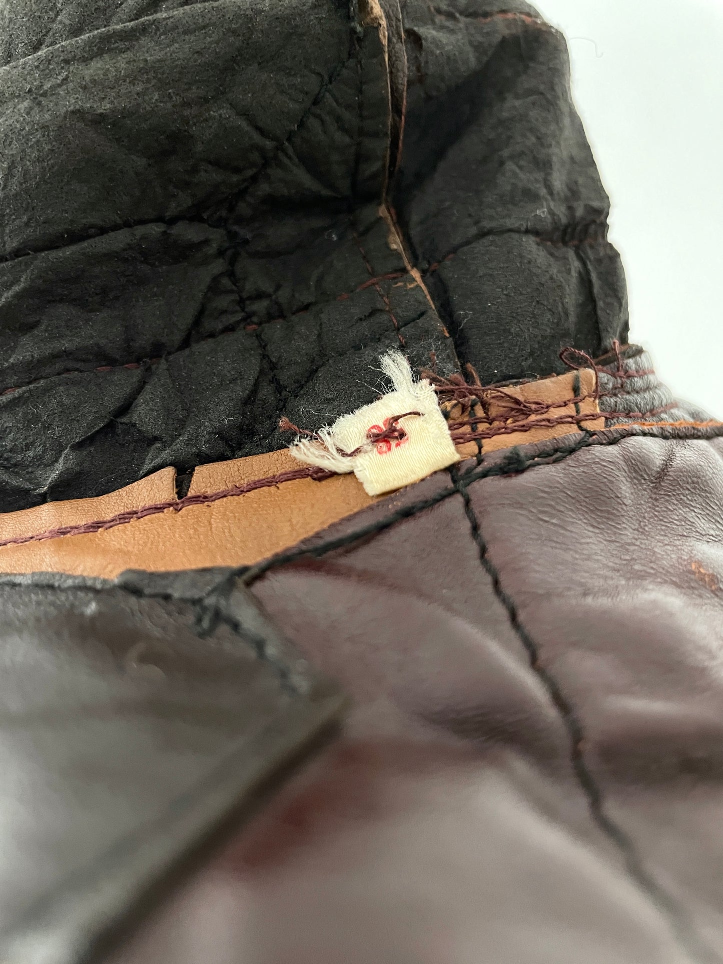 70s Frankenstein leather hat