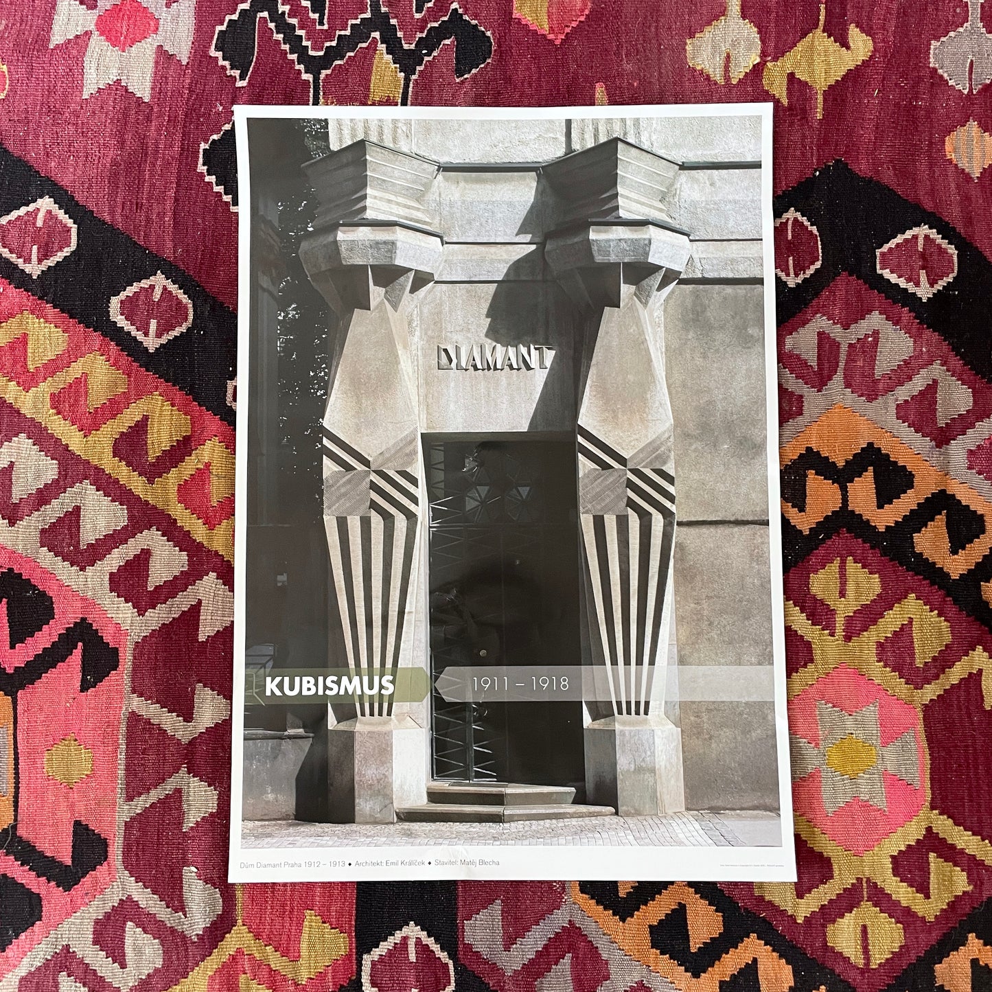 czech cubism poster 3p set / キュビズム建築