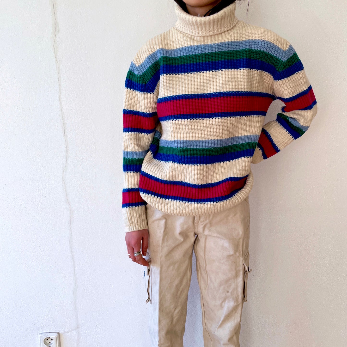 70s Germany Turtleneck knit