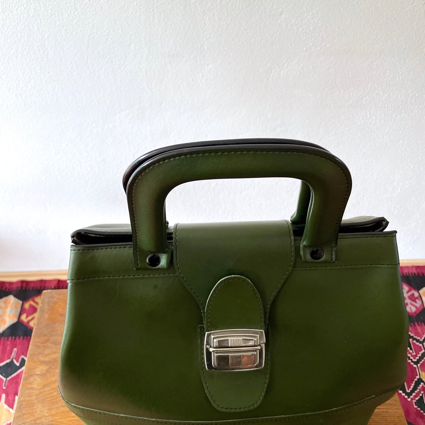 Vintage Germany leather bag