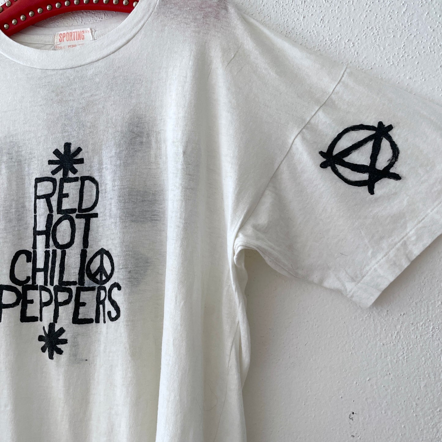 90s Hand painted Tee , Super cooooooooool