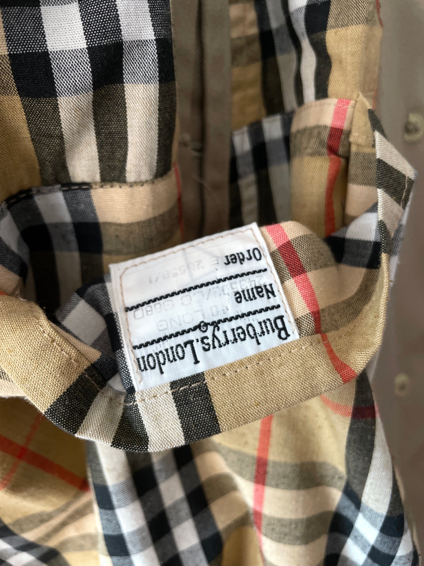 80's Burberrys balmacaan coat made in England