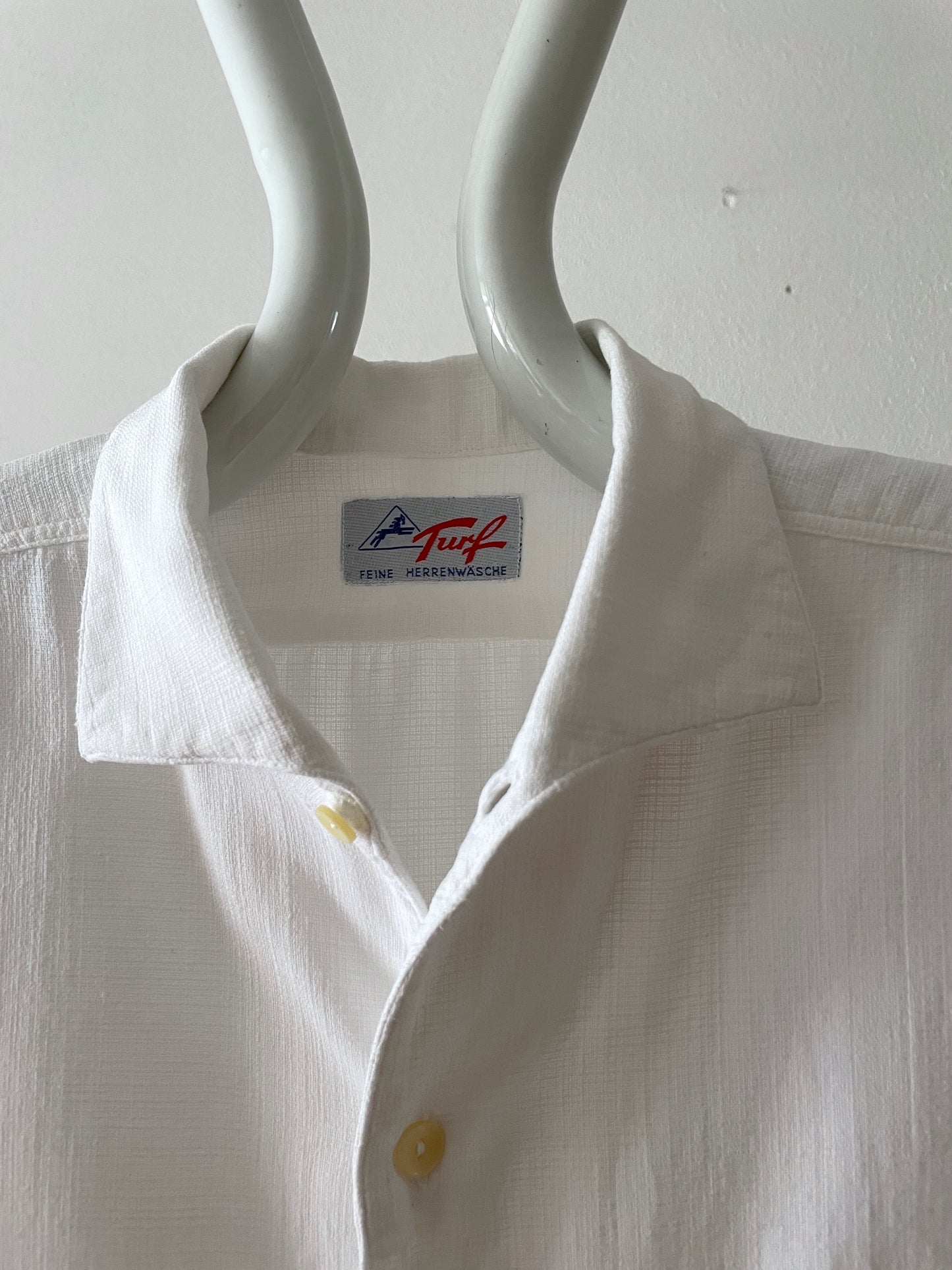 60s Germany cotton shirt