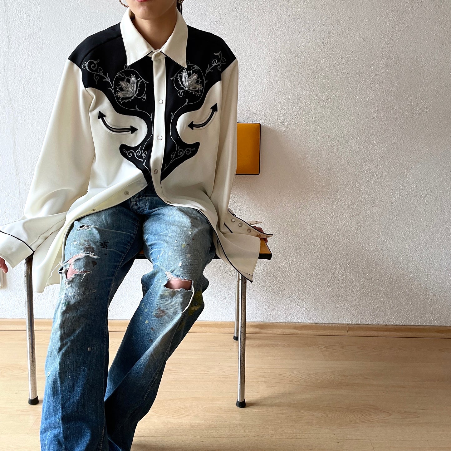 Vintage H bar C black & white